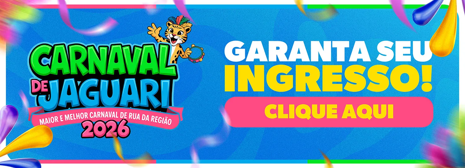 CARNAVAL DE JAGUARI 2026: A FOLIA JÁ COMEÇOU