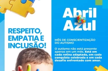 MÊS DE CONSCIENTIZAÇÃO DO AUTISMO 