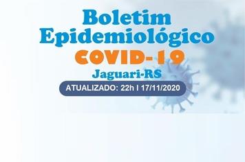 Comitê Estratégico de Saúde de Jaguari para enfrentamento do coronavírus divulga novo boletim nº 167
