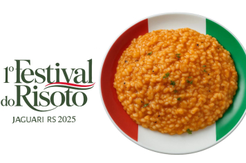 INICIA HOJE A VENDA DOS PASSAPORTES PARA O 1º FESTIVAL DO RISOTO DE JAGUARI