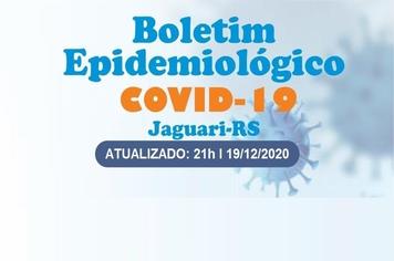Comitê Estratégico de Saúde de Jaguari para enfrentamento do coronavírus divulga novo boletim nº 195