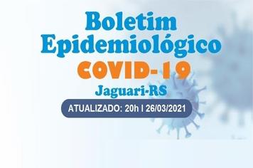 COMITÊ ESTRATÉGICO DE SAÚDE DE JAGUARI PARA ENFRENTAMENTO DO CORONAVÍRUS DIVULGA NOVO BOLETIM nº 285