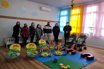SECRETARIA MUNICIPAL DE EDUCAÇÃO INAUGURA MAIS UMA TURMA DO BERÇÁRIO