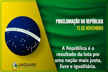 15 DE NOVEMBRO DIA DA PROCLAMAÇÃO DA REPÚBLICA