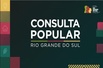 VOCÊ JÁ VOTOU NA CONSULTA POPULAR?