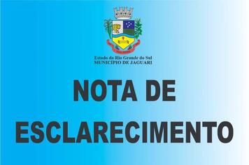 Nota de Esclarecimento sobre as medidas de distanciamento social controlado para enfrentamento da pandemia do coronavírus