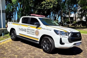 BRIGADA MILITAR DE JAGUARI RECEBE NOVA VIATURA