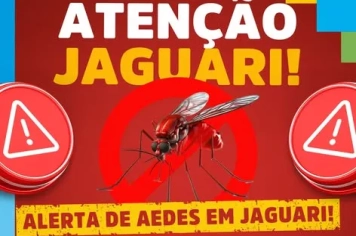 ALERTA À COMUNIDADE – COMBATE AO MOSQUITO DA DENGUE