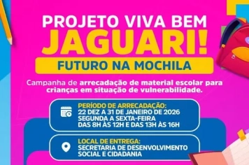 FUTURO NA MOCHILA: UM GESTO QUE TRANSFORMA VIDAS