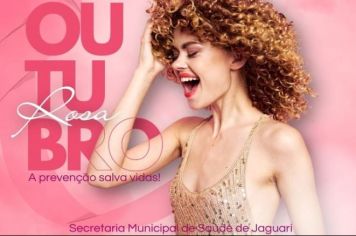 OUTUBRO ROSA: MÊS DE PREVENÇÃO AO CÂNCER DE MAMA