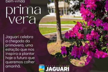 INÍCIO DA PRIMAVERA