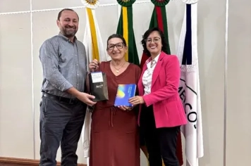 PREEFEITURA RECEBE REPRESENTANTES DO SESC E SENAC RS 