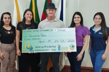 PREFEITURA DE JAGUARI REALIZA ENTREGA DE PRÊMIOS DO NOTA FISCAL GAÚCHA