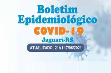 COMITÊ ESTRATÉGICO DE SAÚDE DE JAGUARI PARA ENFRENTAMENTO DO CORONAVÍRUS DIVULGA NOVO BOLETIM nº 362