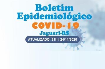 Comitê Estratégico de Saúde de Jaguari para enfrentamento do coronavírus divulga novo boletim nº 172
