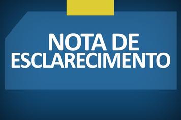 Nota de Esclarecimento a Comunidade sobre as medidas de controle para enfrentamento da pandemia do coronavírus