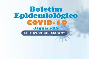 Comitê Estratégico de Saúde de Jaguari para enfrentamento do coronavírus divulga novo boletim nº 100