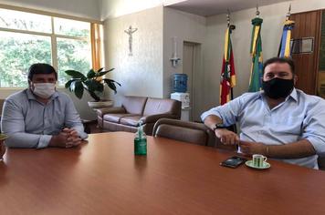 IFFAR Campus Jaguari foi pauta da agenda do Prefeito Beto na manhã desta Segunda-feira