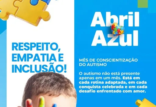 MÊS DE CONSCIENTIZAÇÃO DO AUTISMO 