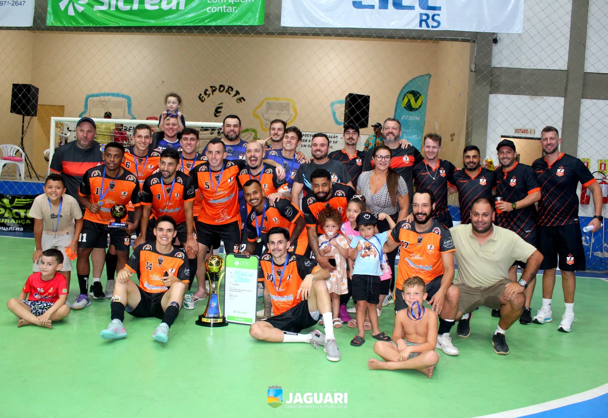 RIVERA É CAMPEÃO DA 3ª COPA VERÃO DE JAGUARI DE FUTSAL 2026