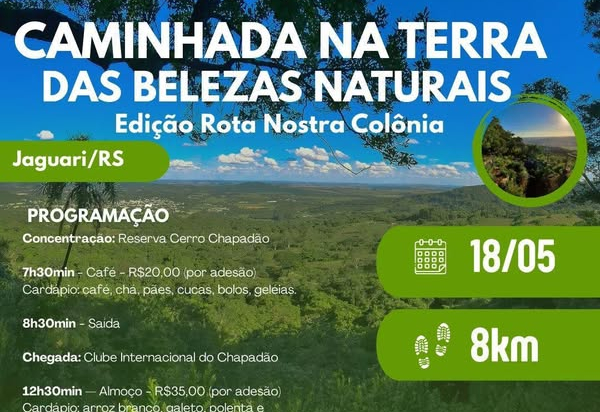 FOI DADA A LARGADA