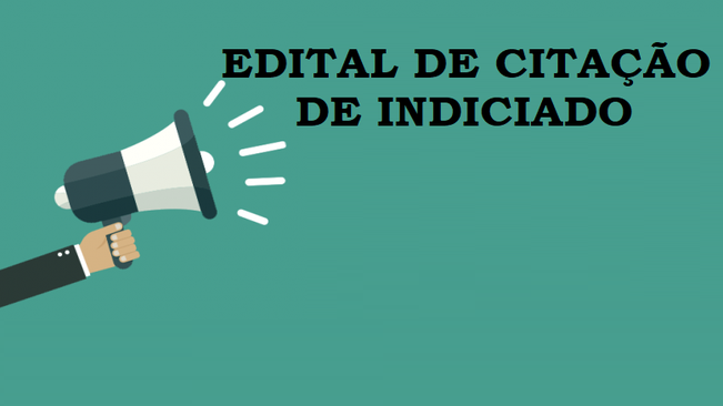 EDITAL DE CITAÇÃO DE INDICIADO – DIEGO DOS SANTOS RIOS
