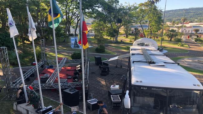 É HOJE! ABERTURA DO NATAL DA UNIÃO 2021 NA PRAÇA GILSON CARLOS REGINATO