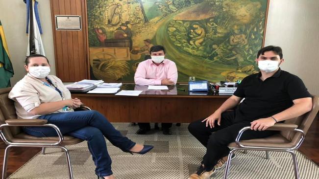 GERENTE GERAL DA CAIXA ECONÔMICA FEDERAL VISITA CENTRO ADMINISTRATIVO