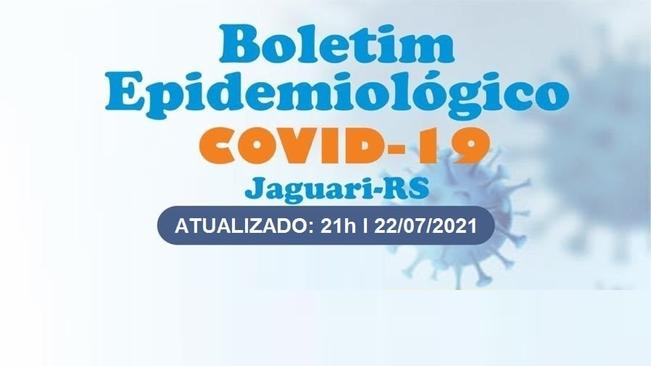 COMITÊ ESTRATÉGICO DE SAÚDE DE JAGUARI PARA ENFRENTAMENTO DO CORONAVÍRUS DIVULGA NOVO BOLETIM nº 393