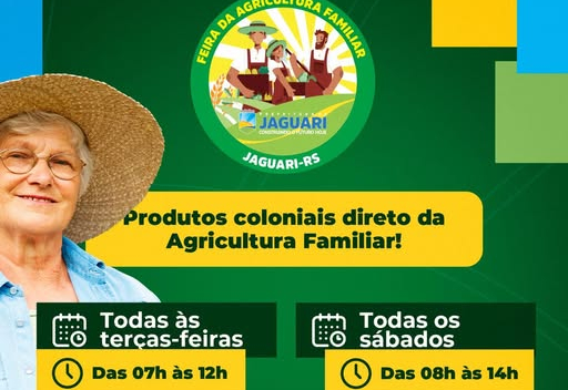 FEIRA DA AGRICULTURA FAMILIAR DE JAGUARI