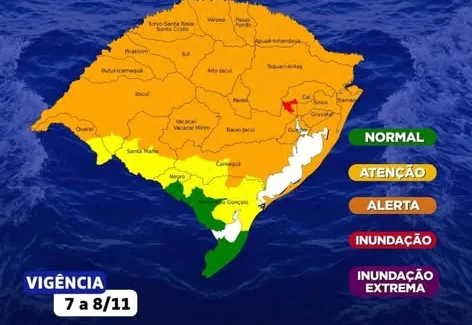 ALERTA METEOROLÓGICO – JAGUARI