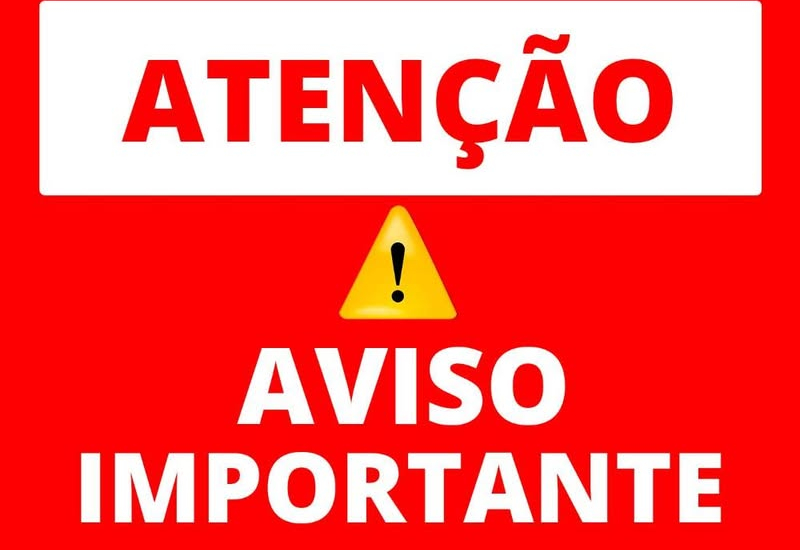 COMUNICADO IMPORTANTE: CADASTRO ÚNICO FORA DE SERVIÇO TEMPORARIAMENTE