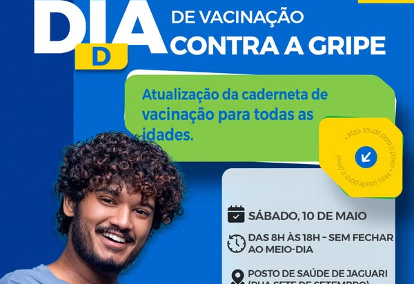 DIA D DE VACINAÇÃO CONTRA A GRIPE