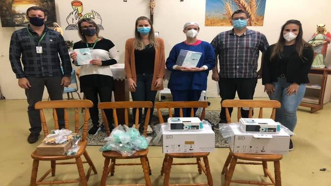 SICREDI DOA R$ 18 MIL REAIS EM EQUIPAMENTOS PARA HOSPITAL DE CARIDADE DE JAGUARI
