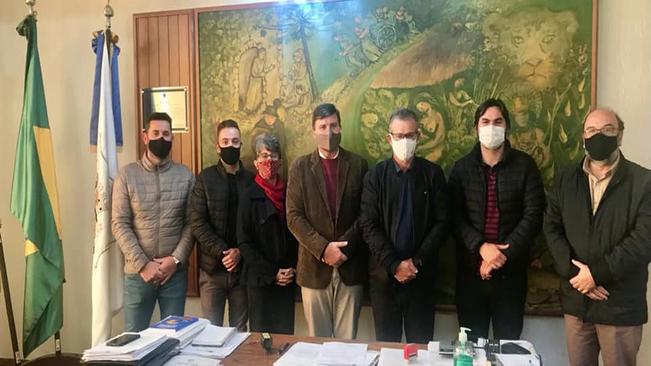 PRESIDENTE DO IPE SAÚDE EM AUDIÊNCIA NO MUNICÍPIO